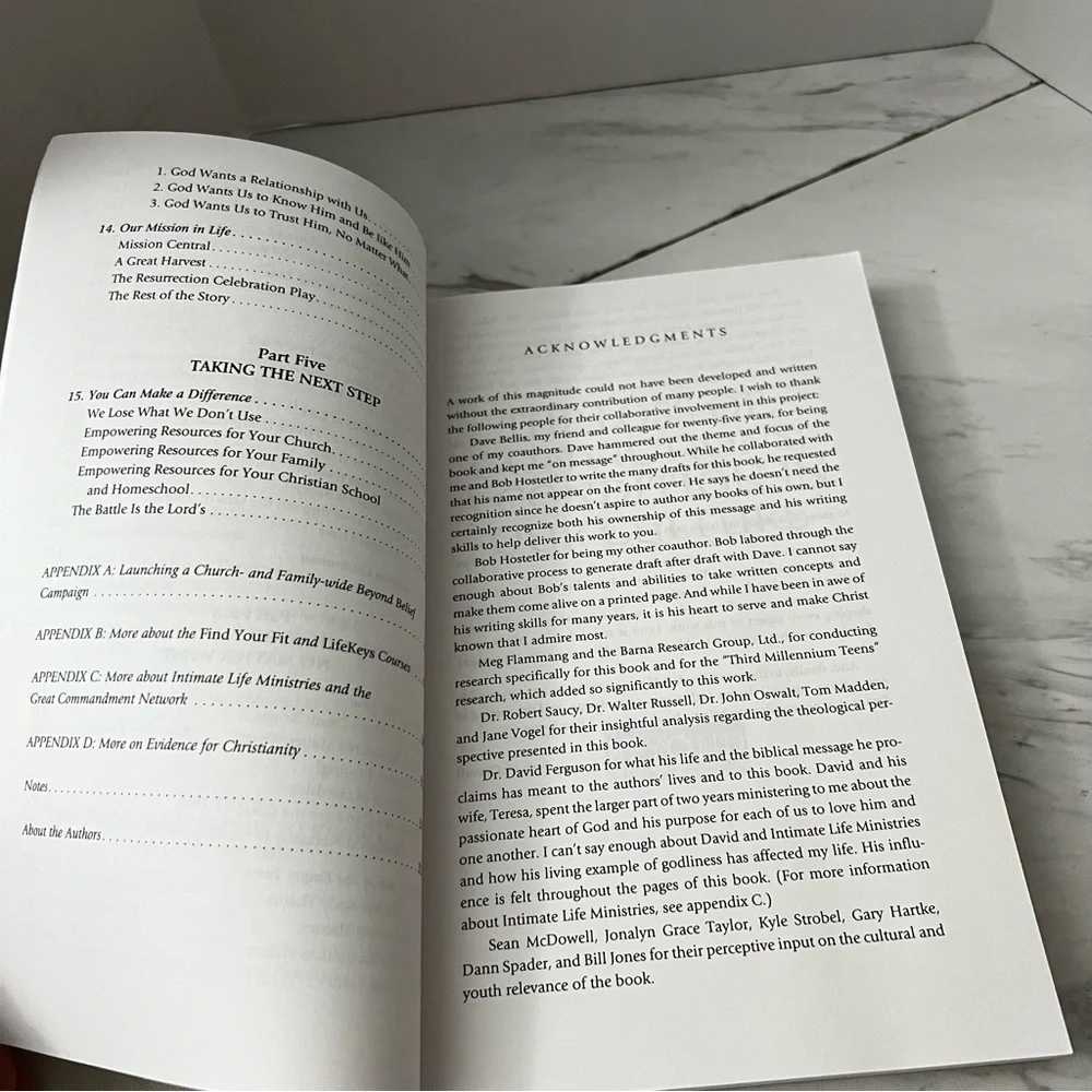 Beyond Belief To Convictions Josh McDowell & Bob Hostetler Book